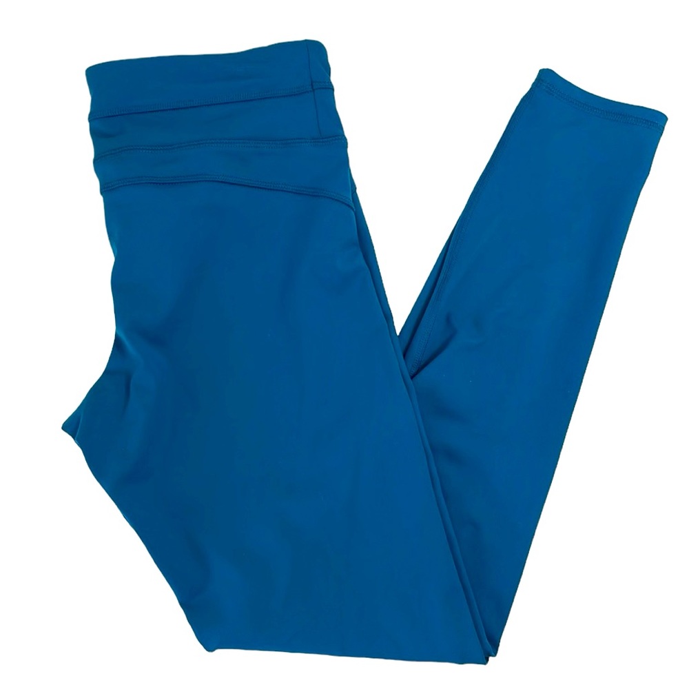 C9 by Champion Duo Dry women's Size Large turquoise blue leggings yoga pants